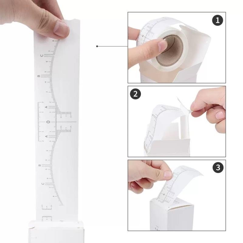 Eyebrow Mapping Ruler