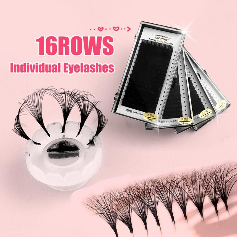 Loose Base Abonnie Lash Tray (D curl 0.05)